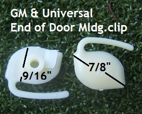 J01897 - 25pcs. / GM & Univ. Mldg. Clip