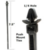 EL 112 - 25pcs. / 8" Push Mount Tie Strap