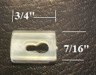 77-4719 - 25pcs. / Clip-Side Mldg.