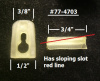 77-4703- 25pcs. / GM Quarter Belt Reveal Mldg.Clip.DISC.