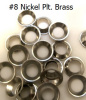 J00671 - 50pcs. /  #8 Flush Style Finish Washer 