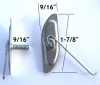 D344 - 15pcs. / Larger "T"Bolt  /Wire in Center 
